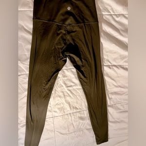 Lululemon Forest Green Super High-Rise Leggings - 28” - Size 6